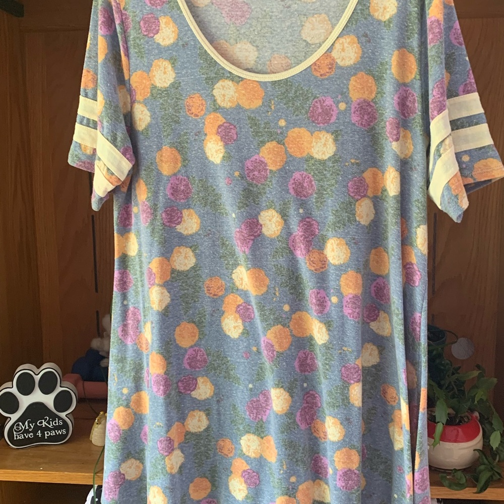 LuLaRoe Multicolor Polka Dot Dress